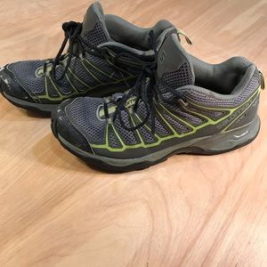 Salomon Men's Sz 8 X Ultra Prime Grey Hiking Shoes